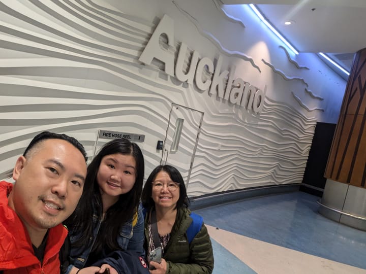 Auckland - Day 2? (We lost 2 days flying?)