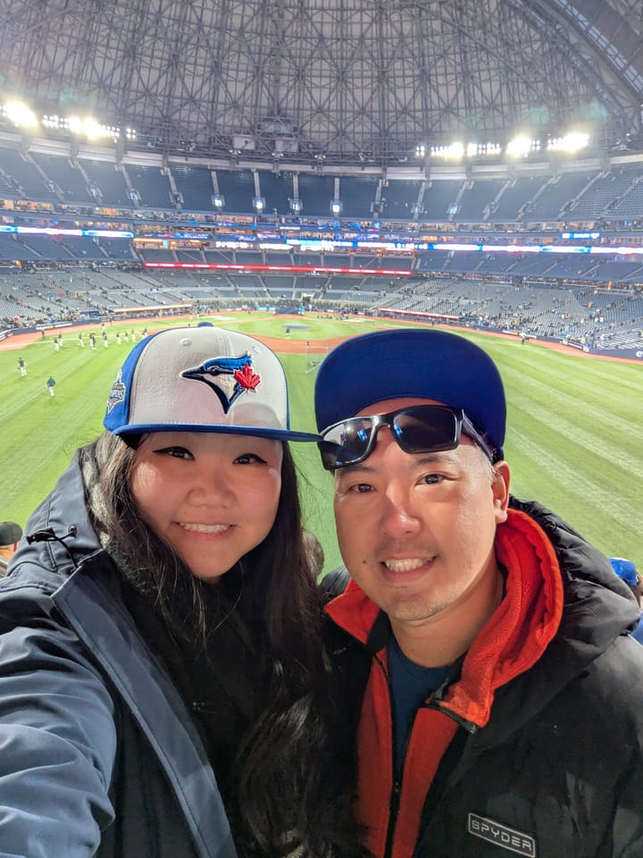 Blue Jays Game - ALCS Hat Giveaway