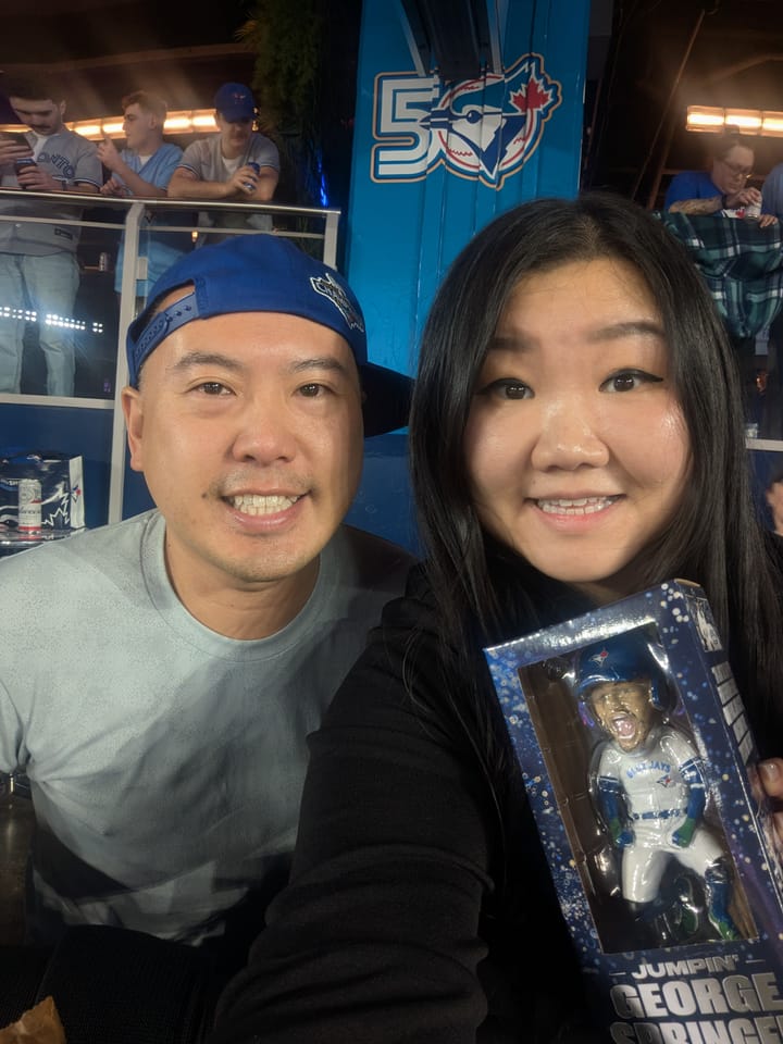 Blue Jays Game - George Spring Bobblehead Giveaway